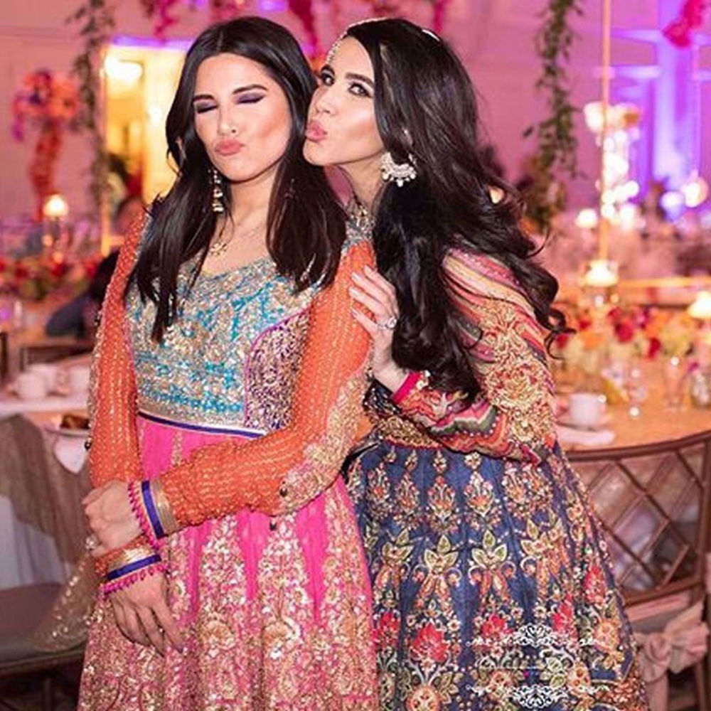 Picture of FAVOURITE GIRLS IN CHICAGO SUNNY & ABIHA WEARING NOMI ANSARI