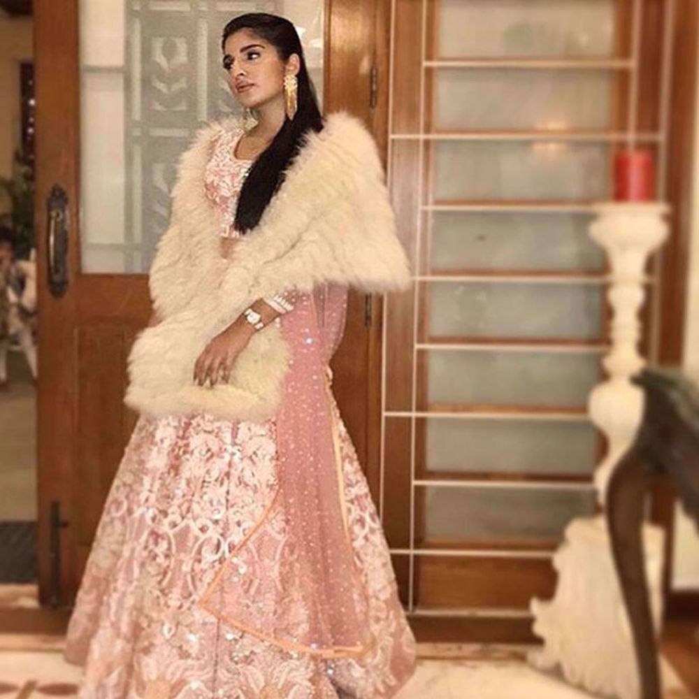 Picture of SUHANA J BAIG IN A NOMI ANSARI COUTURE