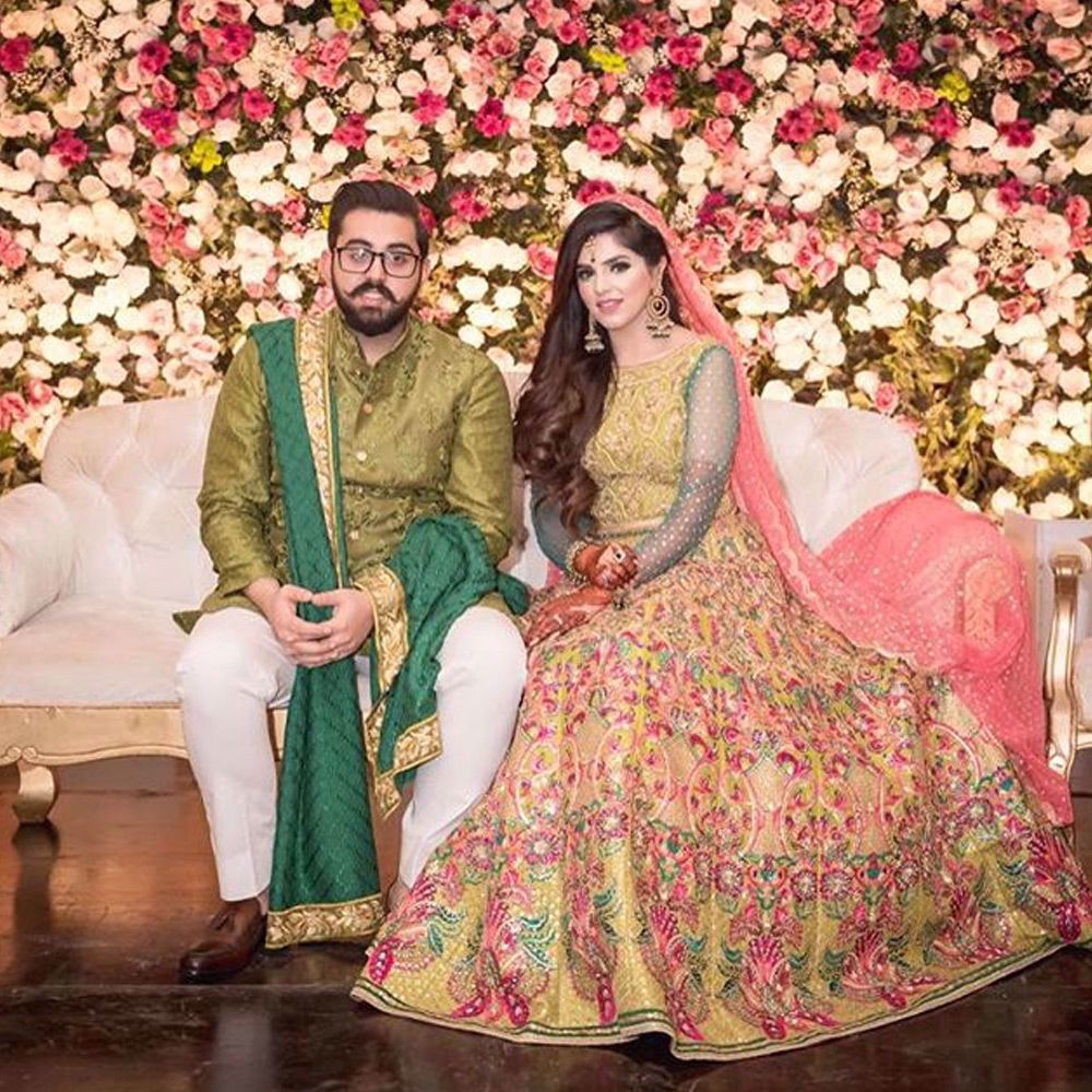 Picture of MoeezFazal and #AmnaFazal are the perfect picture of pure beauty and ageless elegance in #NomiAnsari ensembles